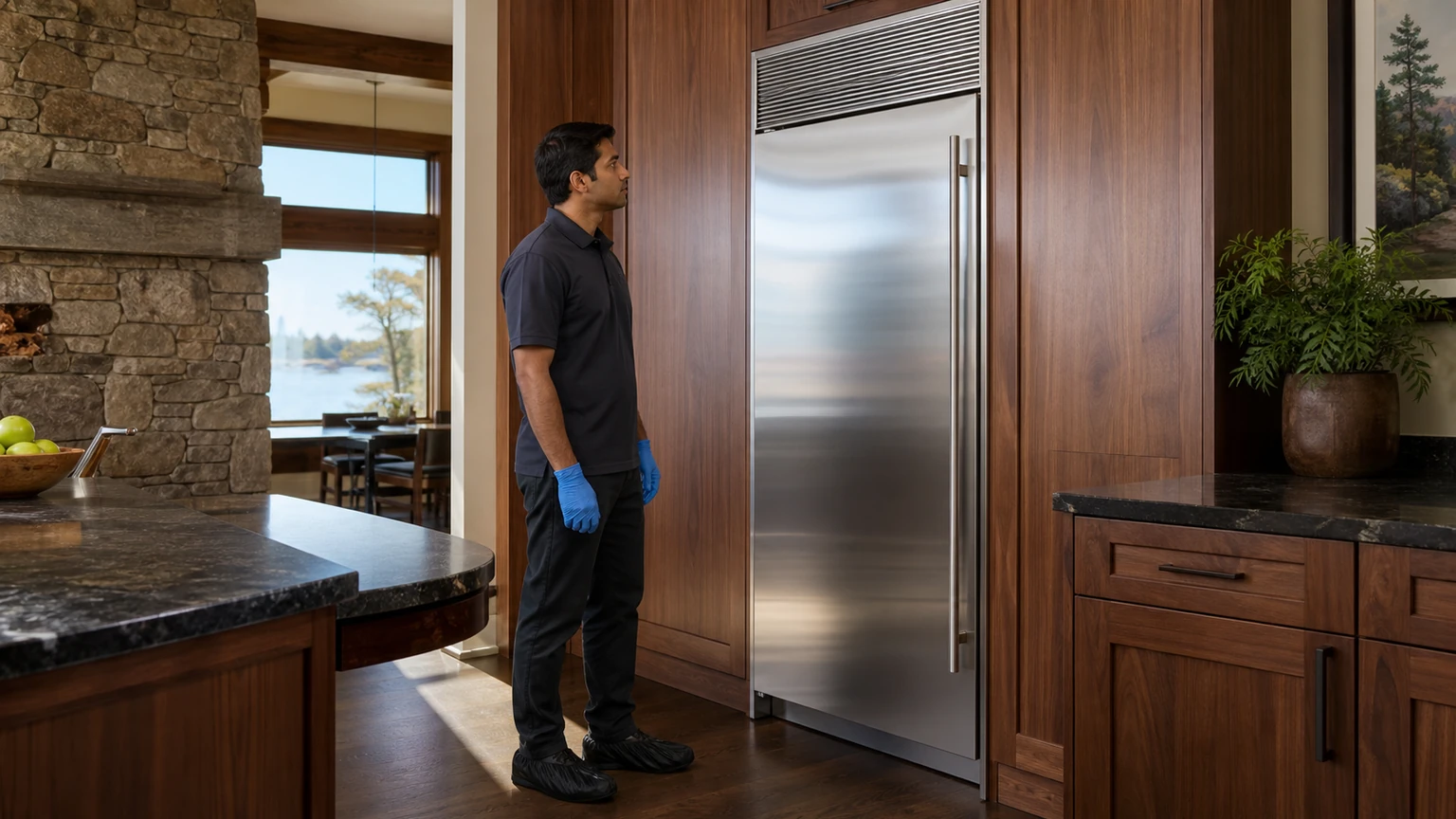 Luxury appliance service in Cohasset