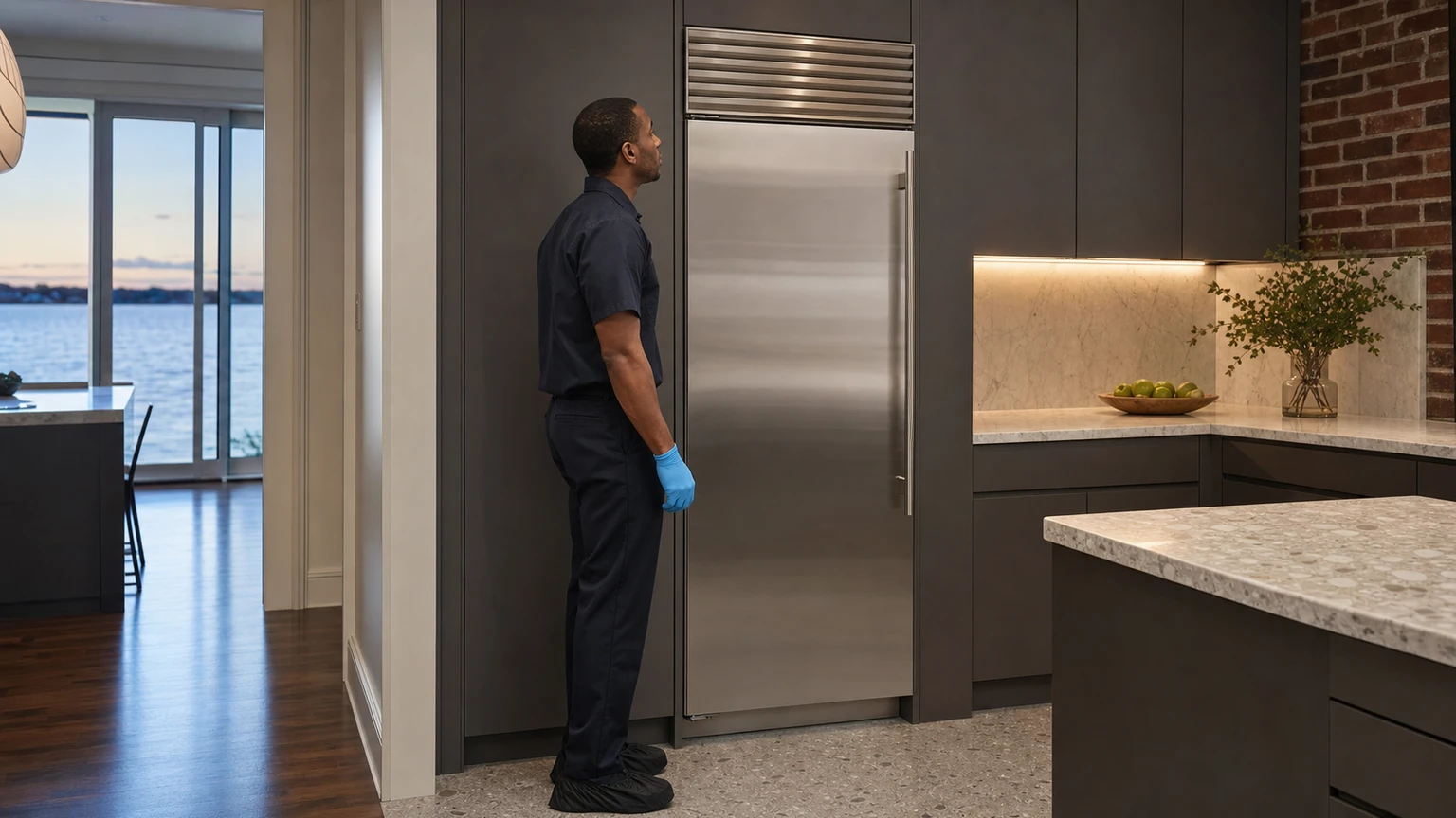 Built-in refrigerator diagnostic visit in Cohasset