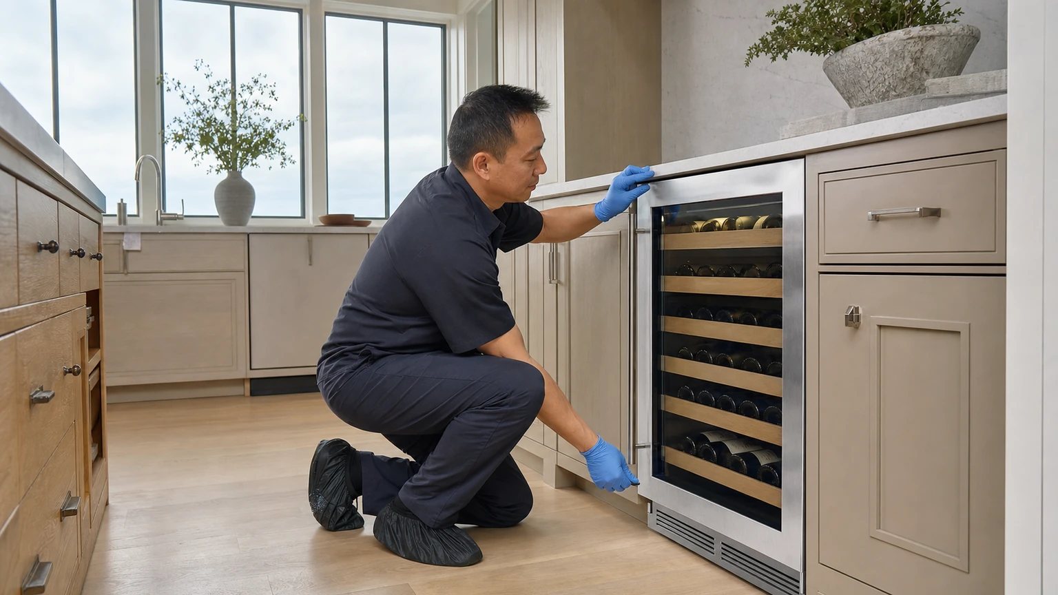 Wine cooler diagnostic visit in Cohasset